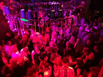 Full frame shot of red lanterns