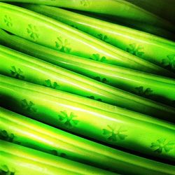 Full frame shot of green leaves