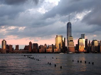 View of cityscape with waterfront