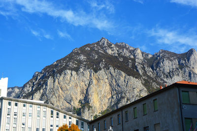 Low angle view of building against sky