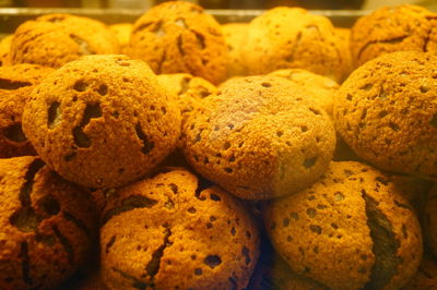 Close-up of cookies