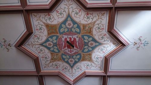 Close-up of ornate door