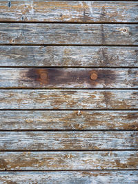 Full frame shot of weathered wooden plank