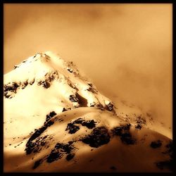 Scenic view of sky at sunset