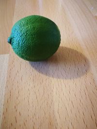 High angle view of fruit on table