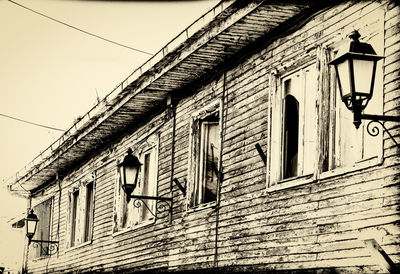 Low angle view of building against the sky