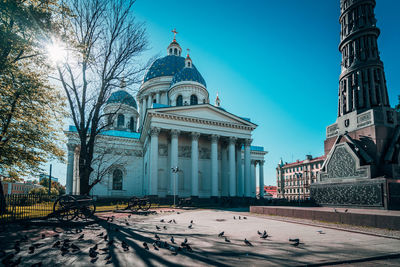 View of historical building against sky