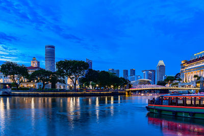 View of buildings at waterfront