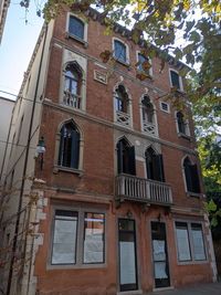 Low angle view of building against sky