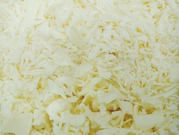 Full frame shot of white bread