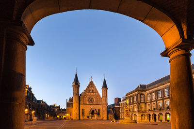 View of historic building against sky