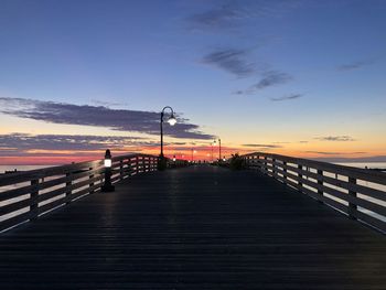 Sunrise over northbeach pier
