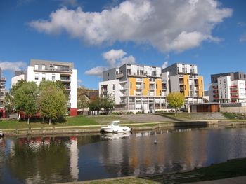 Vilaine river in rennes