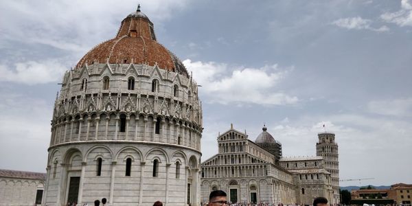 Baptistery, cathedral and tower, pisa, italy