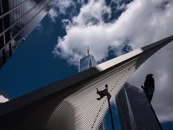 Low angle view of buildings against sky