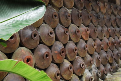 Close-up of firewood