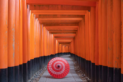 Corridor of building