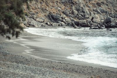 Scenic view of beach