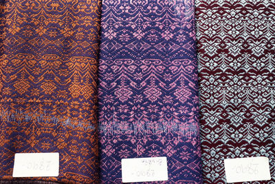 Silk pattern in thailand