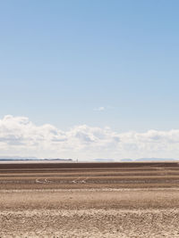 Beach against sky