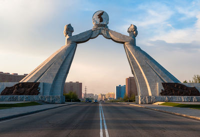 Low angle view of monument