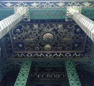 Low angle view of temple