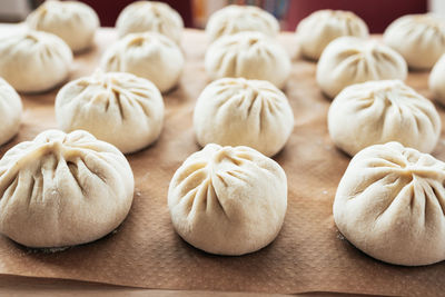 Bao, also called baozi. it's a traditional chinese food. 