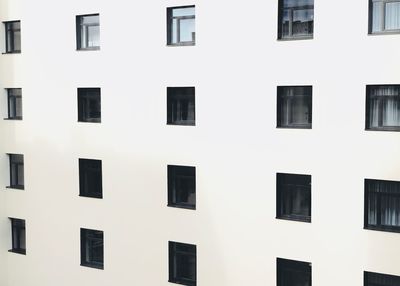 Full frame shot of residential building