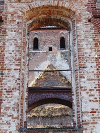 Low angle view of old building