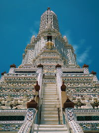 Low angle view of statue