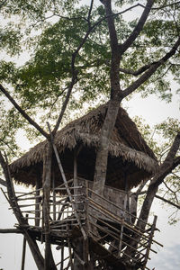 Low angle view of built structure