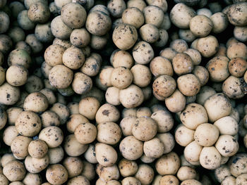 The delicious lanzones sold at the local market.