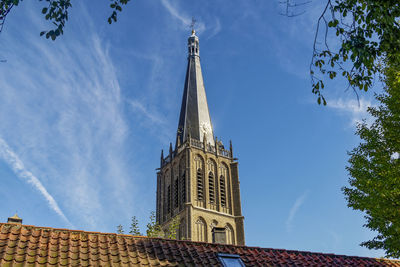 Low angle view of building against sky