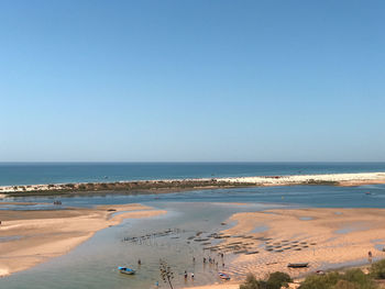 Scenic view of beach