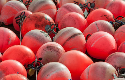 Full frame shot of various fruits for sale