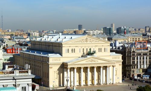 Buildings in city