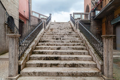 Low angle view of staircase