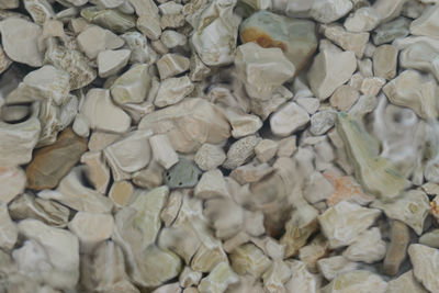 Full frame shot of stones