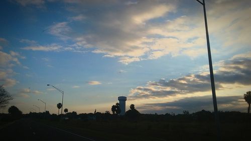 Panoramic view of city against sky