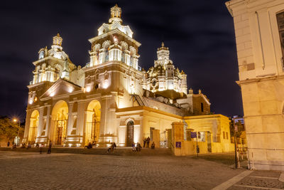 View of church