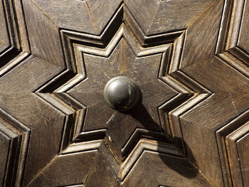 Full frame shot of wooden door