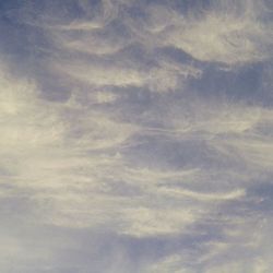 Low angle view of cloudy sky