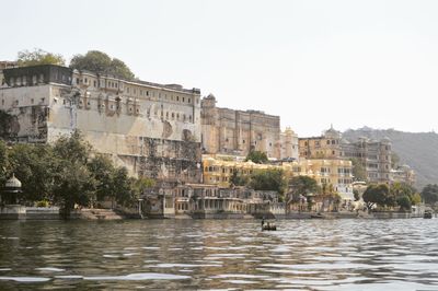 Buildings at waterfront