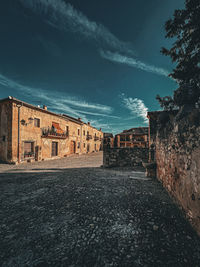 View of old building against sky