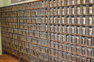 Full frame shot of tiled floor