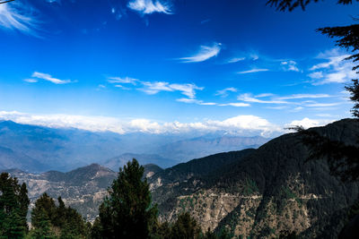 Panoramic view of landscape against sky