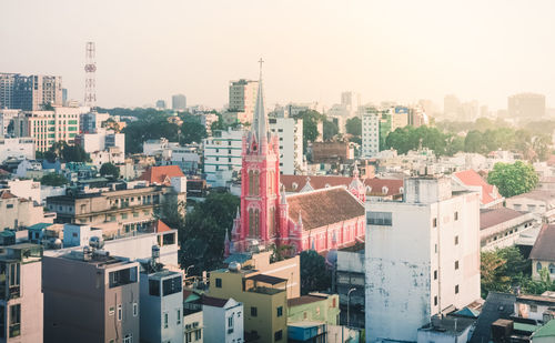 Buildings in city