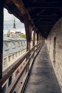 View of bridge in city