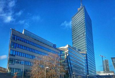 Low angle view of modern building