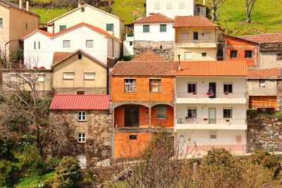 Detail of rustic portuguese village